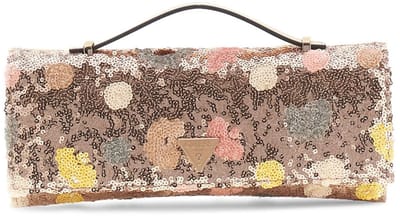 GUESS schoudertas avondtas Tasmin Top Handle Clutch Floral Multi veelkleurig