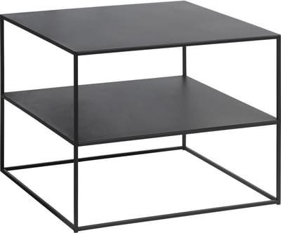 Nordic Home - Dora salontafel 65x65 cm - zwart