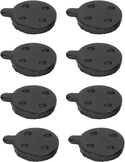 Set van 4 Semi-Metalen Remschijven, Rood Koperen Rotor voor 10 Inch Scooters - Hoge Prestaties en Duurzaamheid