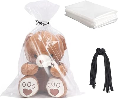 10 Stuks Extra Grote Transparante Plastic Opbergzakken 100 x 150 cm, Ideaal voor Koffers, Meubels en Speelgoed