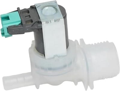 Waterinlaatklep - Afwasmachine Klep - Apparaat Reparatie - Stabiele Structuur - Standaard - Grijs
