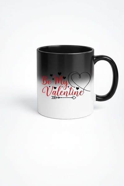 Magische Mok 'Be My Valentine' - Thermochromische Liefdes Mok - Valentijn Cadeau