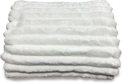 Verwarmde Deken - Elektrisch Plaid - Comfort Verhogend - Zachte Sherpa Voering - 160 x 130 cm - Wit
