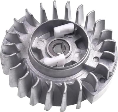 Vliegwiel Kettingzaag - Motor Onderdeel Vervanging - Tuinonderhoud Reparatie - Directe Vervanging - 10 x 10 x 10 mm - Zilverkleurig