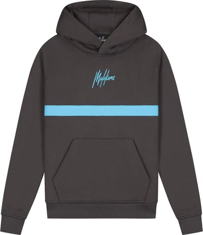 Malelions winter hoodie jongens - grijs blauw - Tube