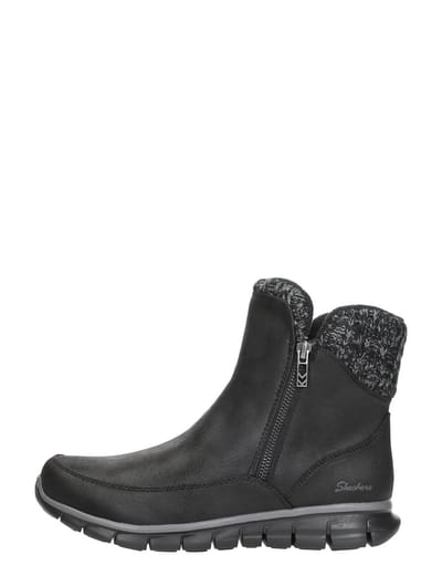 Skechers Skechers Synergy Zip Enkellaarsjes zwart