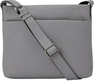 Voi Hirsch Bristol Crossbody tas Leder 28 cm - Dames - stone