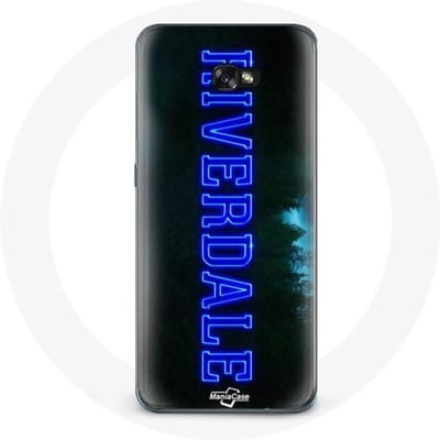 Case voor Samsung A5 2016 Riverdale Series Logo blauw blauw