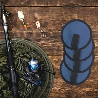 4-delige Vis Lure Box Set met Nylon Covers - 15cm Lure Box en Vissershandschoen voor Veilige Vangst en Organisatie