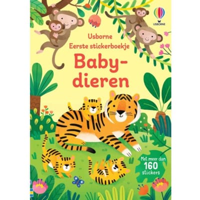 Babydieren - Eerste Stickerboekje