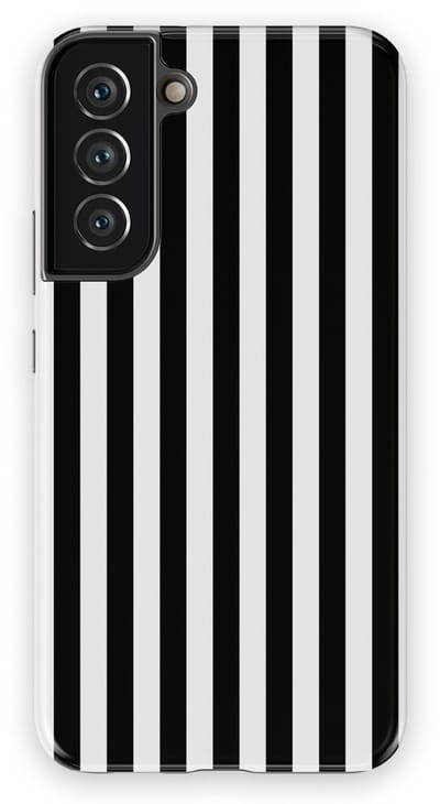 DripCase Gestreept Hoesje Samsung Galaxy S22 Plus | Backcover met Mag | Stripes Motief | Trendy Case Samsung Galaxy S22 Plus met Strepen Piano Lane