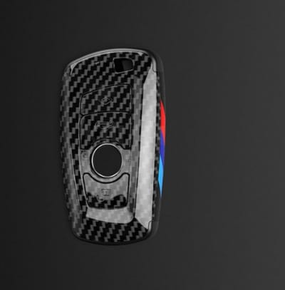Sleutel Hoes Carbon Fiber ABS Behuizing geschikt voor BMW - Rechthoek X3 X5 X6 F30 F34 F10 F20 G20 g30 G01 G02 G05 F15 F16 1 3 5 7 Serie