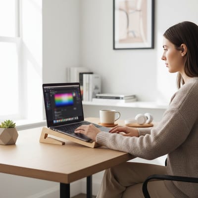 Laptopverhoger ,Laptophouder Van 11 tot 17 inch