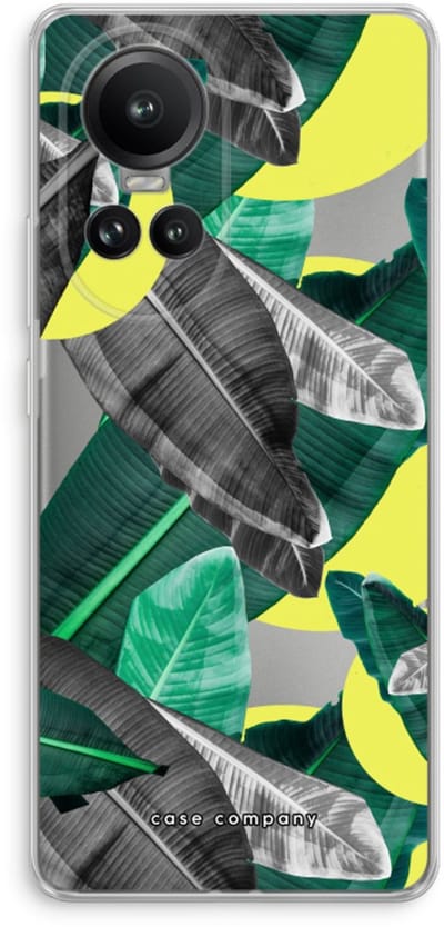 Case Company® - Hoesje geschikt voor Oppo Reno 10 Pro hoesje - Fantasie jungle - Soft Cover Telefoonhoesje - Bescherming aan alle Kanten en Schermrand