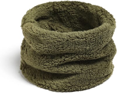 Teddy / Fleece Nekwarmer - Colsjaal | Groen | Polyester | One Size | Fashion Favorite
