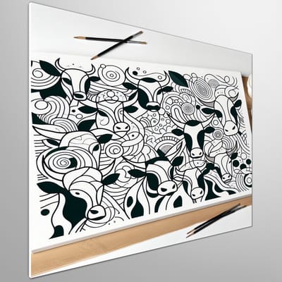 Kunstprint | Wanddecoratie | Forex | 80 × 80 cm