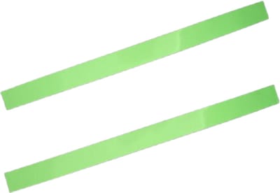 Happy Rhino - Fluorescerende Plakstrip - Groen - Overige accessoires - 22 x 1.5 x 0.04 cm