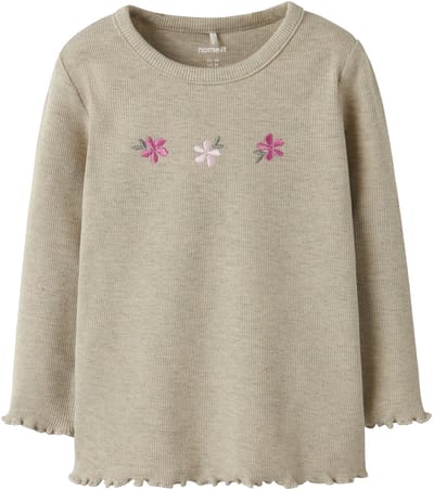 NAME IT - NMFDARI LS SLIM TOP - Meisjes - Lange mouwen shirts