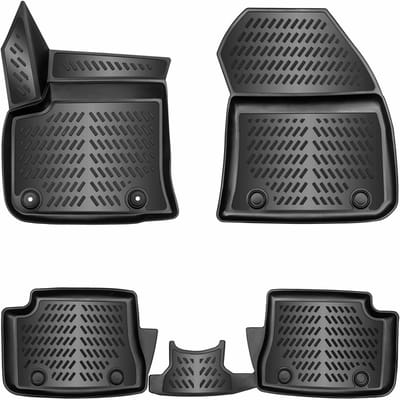3D Rubber Automatten voor CITROEN C3 Aircross 2024-2026 [2. Gen] Benzine - geurloos & op maat - hoge rand