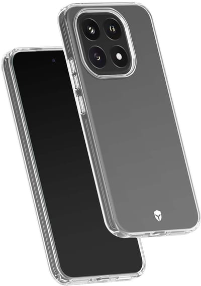 Force Case, Hoesje geschikt voor Xiaomi 15T - FEEL Versterkt 2m Valbescherming, Transparant