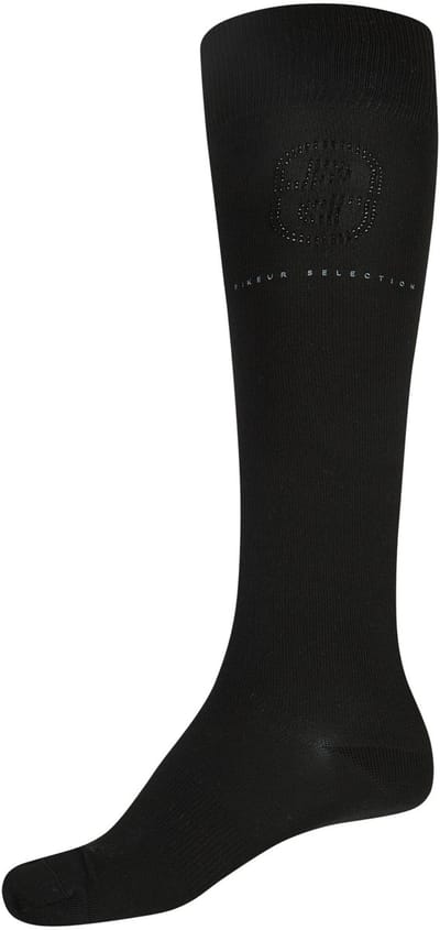 Pikeur Sokken logo 1714 Selection Zwart(290) - 35/37 | Paardrijsokken