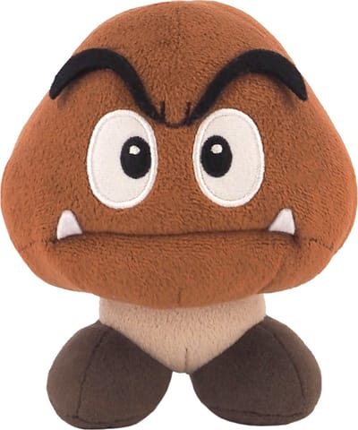 Together Plus Goomba Knuffel 14cm - Together Plus - Super Mario Knuffel