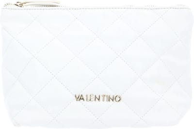 VALENTINO Toilettas Ocarina Soft Cosmetic Case Bianco Wit