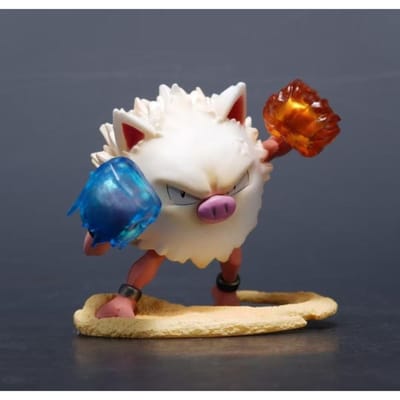 7cm Anime Pokemon Primeape Figuur Pokemon Actiefiguren Pvc Standbeeld Verzameling Model Speelgoed Cadeaus white