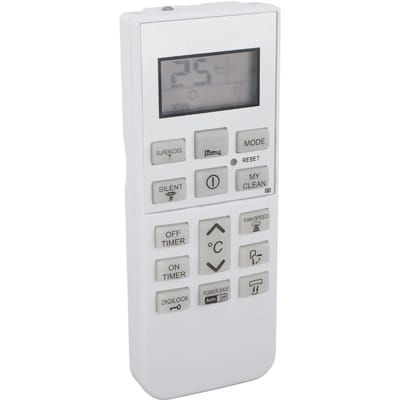 Télécommande de climatiseur Compacte Portable AC Télécommande pour RAU412KWEAB RAU318KWEAB white