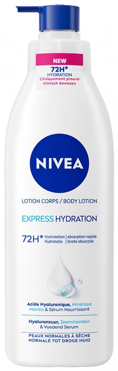 Nivea Bodylotion Express Hydratatie 72H 250 ml