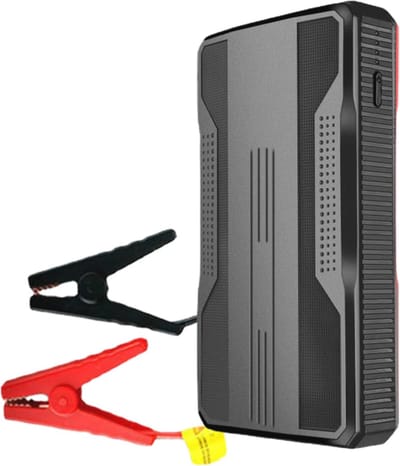 Draagbare autostarthulp 20000 mAh - Draagbare accubooster met noodverlichting en powerbank functionaliteit
