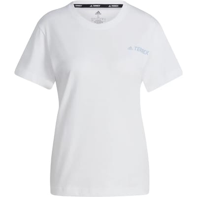 Adidas Tx Moun Fu Te T-shirt Met Korte Mouwen Wit M Vrouw