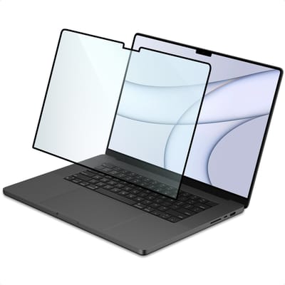 Accezz Gehard Glas Laptop Screenprotector - Geschikt voor de MacBook Air 13 inch (2022) / Air 13 inch (2025) M4 chip / Air 13 inch (2026) M5 chip / Air 13 inch (2024) M3 chip - A2681/A3113/A3240/A3449