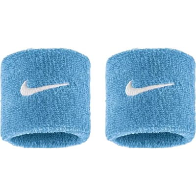 Nike Swoosh Classic 2er Pack Polsband Blauw K409