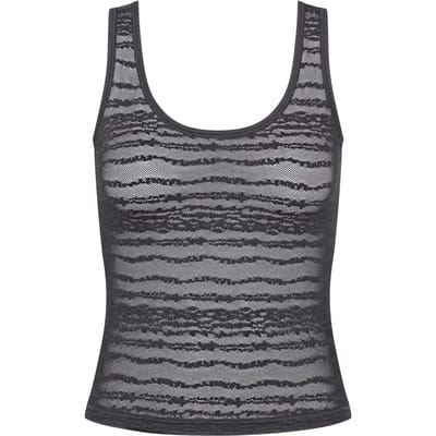 Sloggi Women FREE Evolve Tank Top Lace (1-pack) - dames singlet - zwart