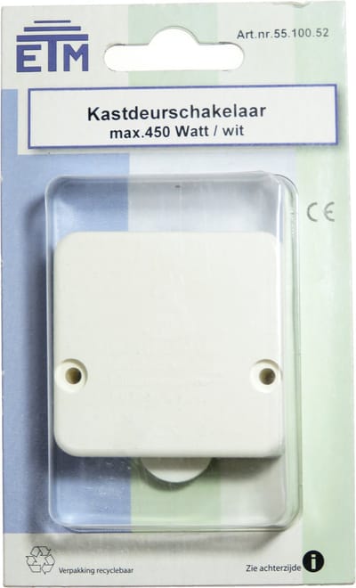 Q-Link Schakelaar kastschakelaar Wit 5421052