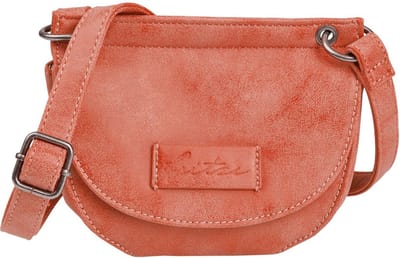 Fritzi aus Preußen Schoudertas Vintage Fritzi44 Crossbody Small Burn Rood