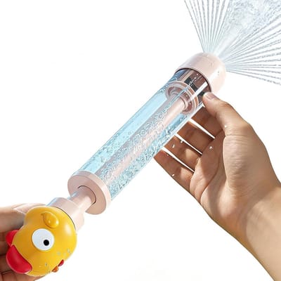Waterspuitspeelgoed - Waterpistool - Zomerplezier Buiten - Uittrekbare Hogedruk - 38 cm - Geel