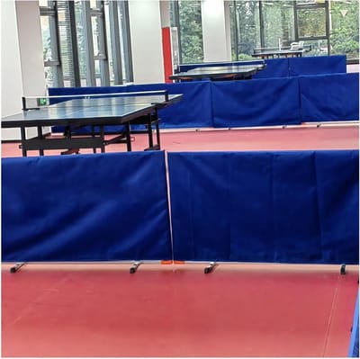 Tafeltennis Scheidingswand - Afzetting Veld - Training en Spel - Opvouwbaar Ontwerp - 140 x 75 cm - Zwart
