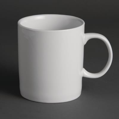 Olympia Whiteware standaard mok 48,3cl (12 stuks)