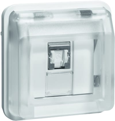 Hager 14093512 BER DATA-AANSL.CAT6.1-V W1 WIT