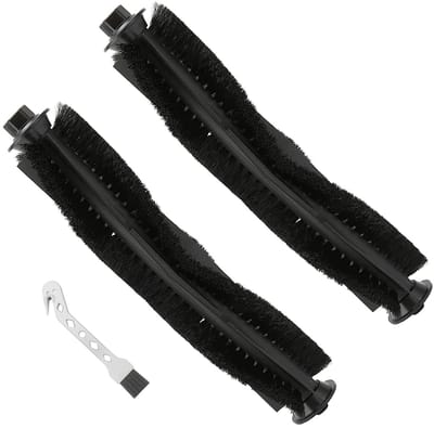 Dailygoods- Hoofdrolborstels - 2 Stuks - Anti-twist Roller - Vervangingsaccessoires - Compatibel met Proscenic M7 Pro/M7 MAX/M8 - Duurzaam ABS Materiaal - Stofzuigerborstel