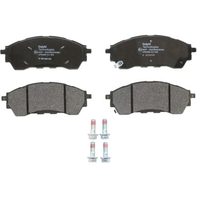 Remblokset DELPHI LP3495, voor