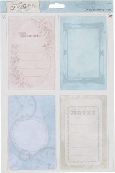 Docrafts: Beautiful A4 Die-Cut Toppers - Memories