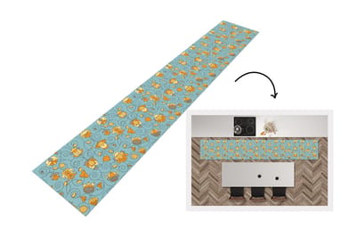 Keukenloper - Loper keuken - Patronen - Vintage - Bloemen - 300x50 cm - Keukenloper vinyl