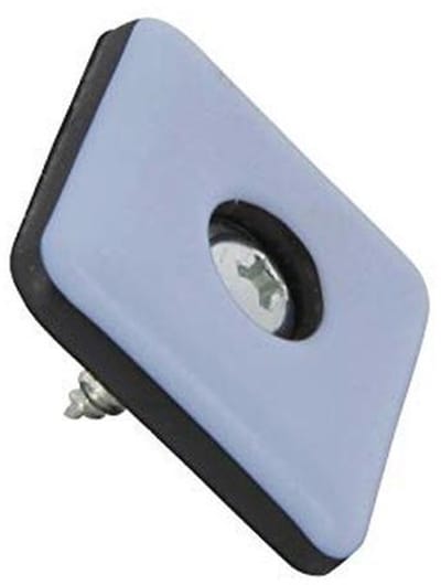 Teflon meubelglijders set van 16 | Vloerbescherming voor meubels | 25 x 25 mm | Inclusief schroeven