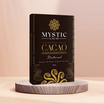 Mystic Cacao Ceremoniele cacao pasta - voor welzijn en mindfulness - 200g