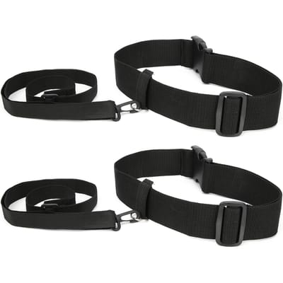 Ceintures d'entraînement d'agilité pour le basketball et le football pour enfants et adultes, ceintures d'entraînement à la vitesse, à l'agilité et à la réaction black
