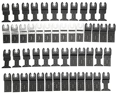 Professioneel Oscillerende Zaagbladen Set - 50 Stuks voor Hout, Metaal en Kunststof