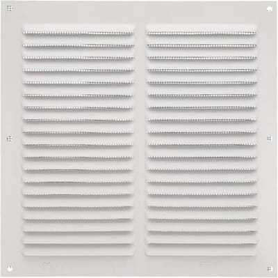Aluminium Ventilatiegrille met Muggennet - Optimale Luchtcirculatie voor Keuken en Badkamer